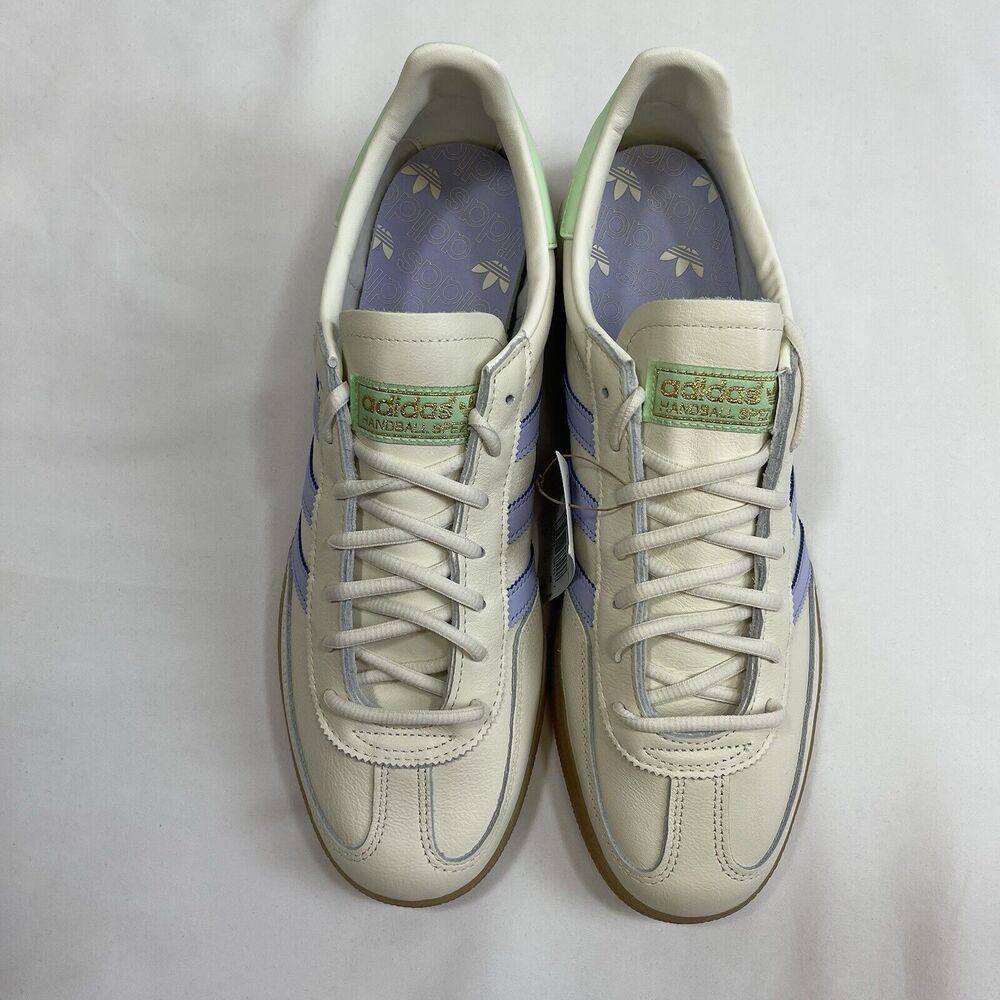 Adidas Handball Spezial Men's 11.5 IH2460 Off White Violet Purple Gum IH2460 NEW - Picture 8 of 12